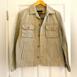 Banana Republic cream denim jacket
